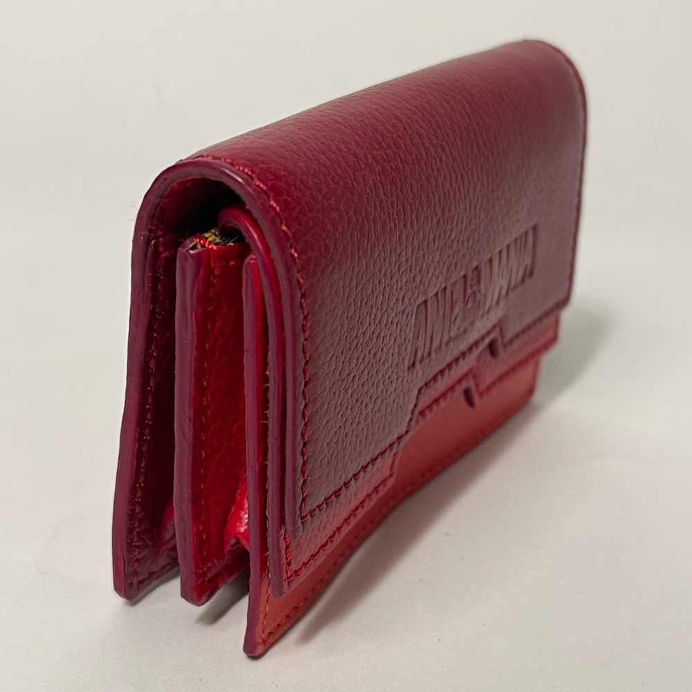 Vivienne Westwood Anglomania doble credit card holder 3 red tone NEW